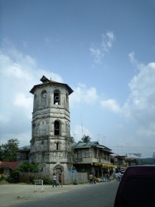 loboc bell tower before